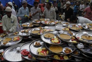 preparazione Iftar in India