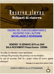 5a. Schiavi di riserva