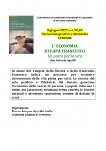 7. Economia Papa Francesco