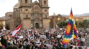 Proteste in Cuzco