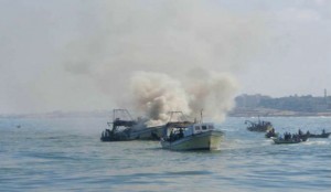 La Marina israeliana spara ai pescherecci palestinesi