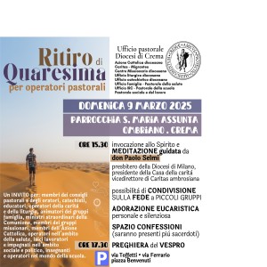17. Ritiro Quaresima 2025